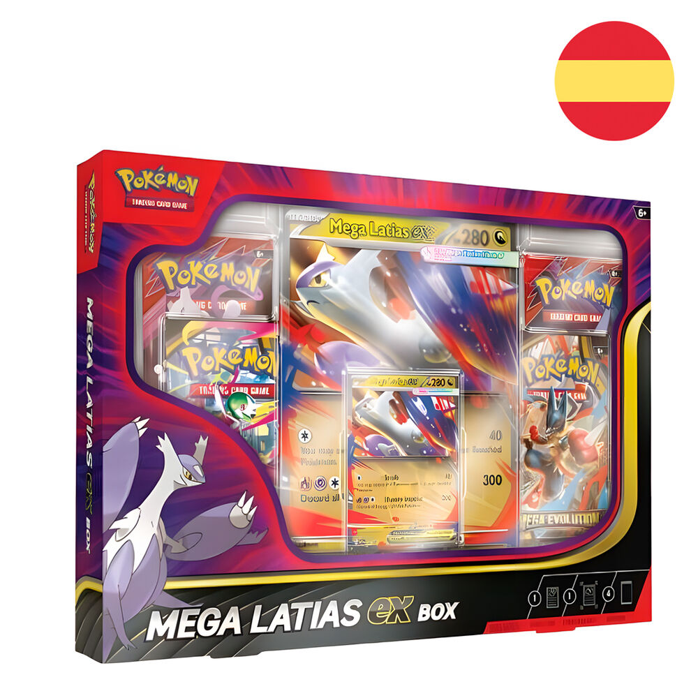 POKEMON TCG CAJA - MEGA-LATIAS EX