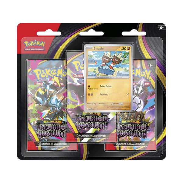 Blister Pokemon Oscuridad Absoluta - Español