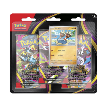 Blister Pokemon Oscuridad Absoluta - Español