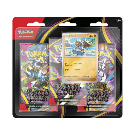 Blister Pokemon Oscuridad Absoluta - Español
