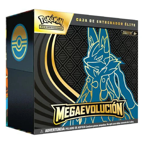 CAJA DE ENTRENADOR ÉLITE MEGAEVOLUCIONES - LUCARIO