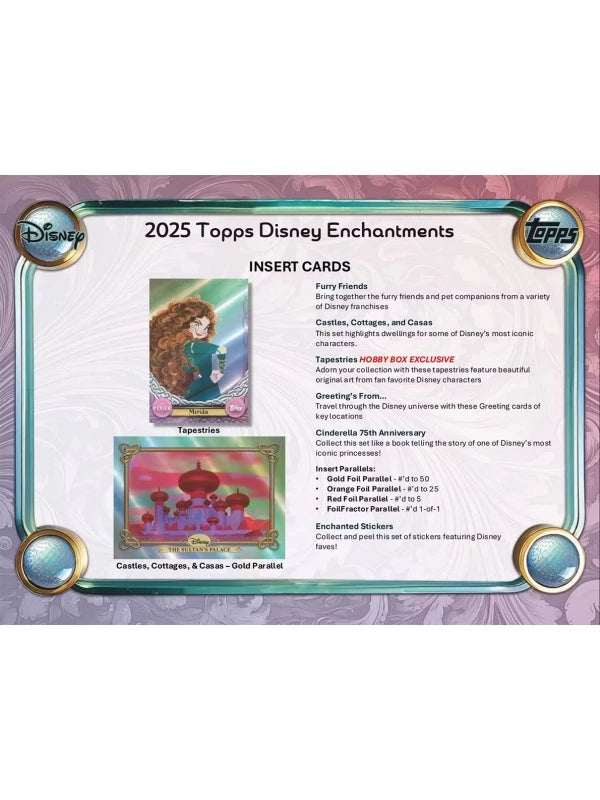 TOPPS Europe - Fat Pack 2025 Disney Wonder