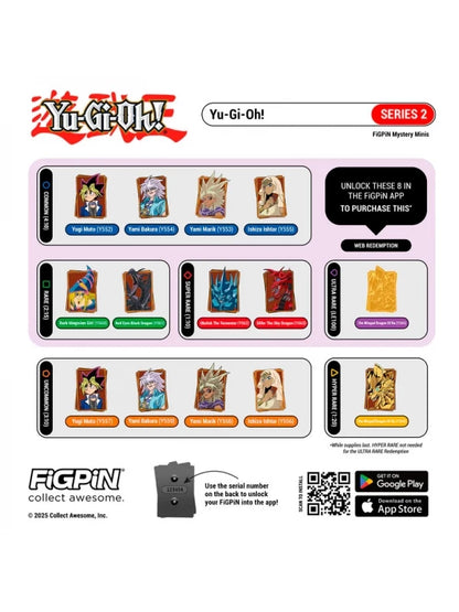 Pines coleccionables Mystery Minis Yu-Gi-Oh! Series 2