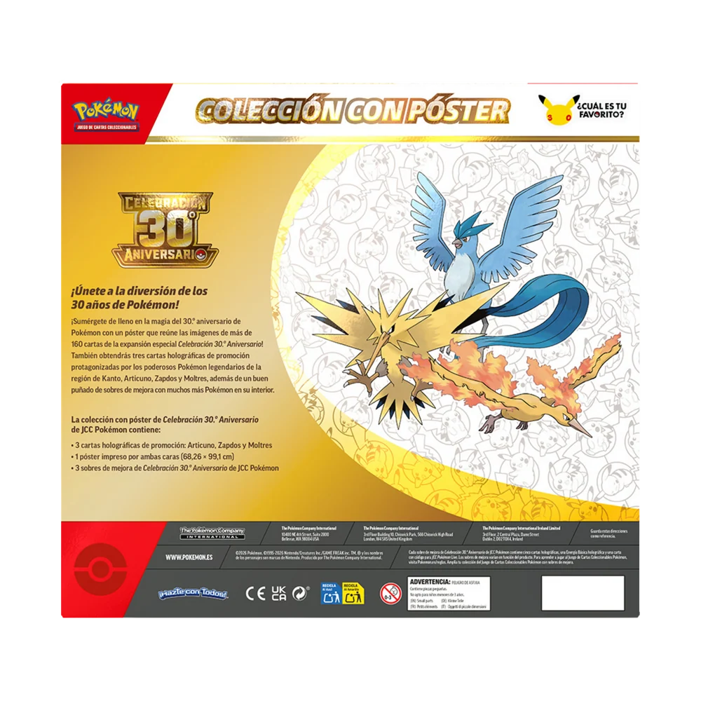 Caja Poster Celebración 30 Aniversario - Español
