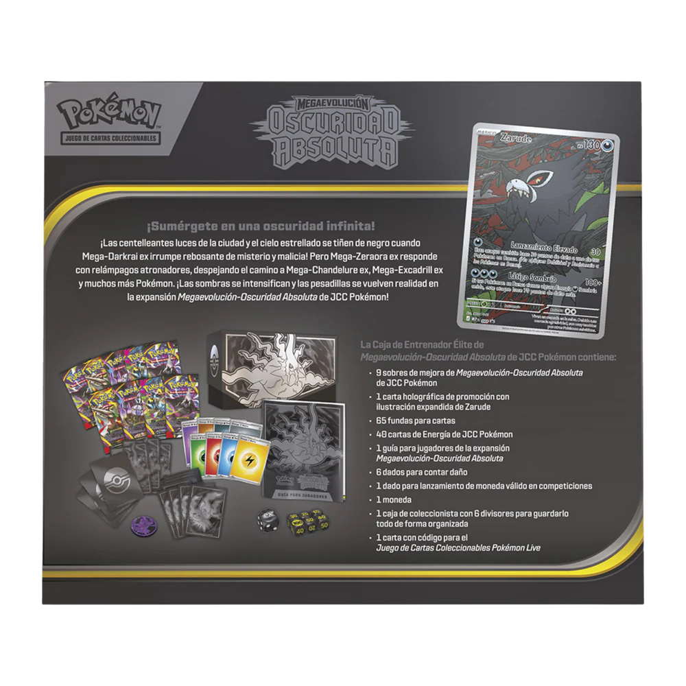 ETB Caja de Entrenador Elite Oscuridad Absoluta - Español