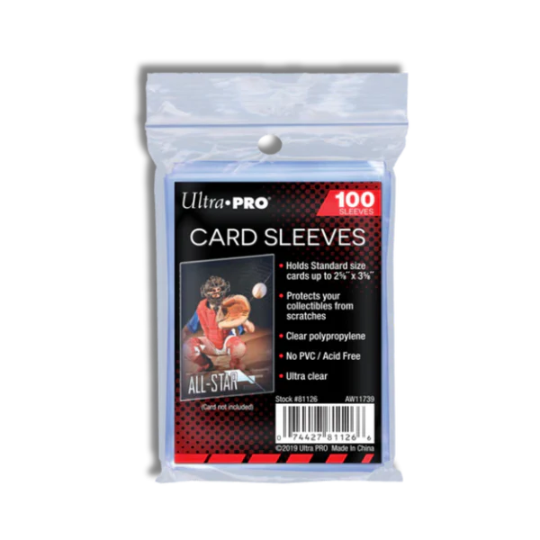 Fundas Standard Regular Cards (100 fundas) Ultra Pro.