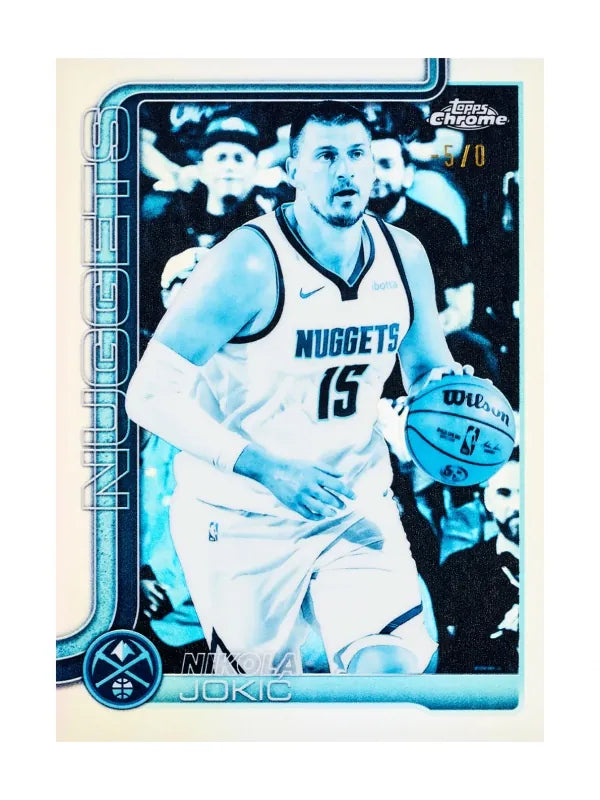 Topps 2025 NBA Chrome Value Box