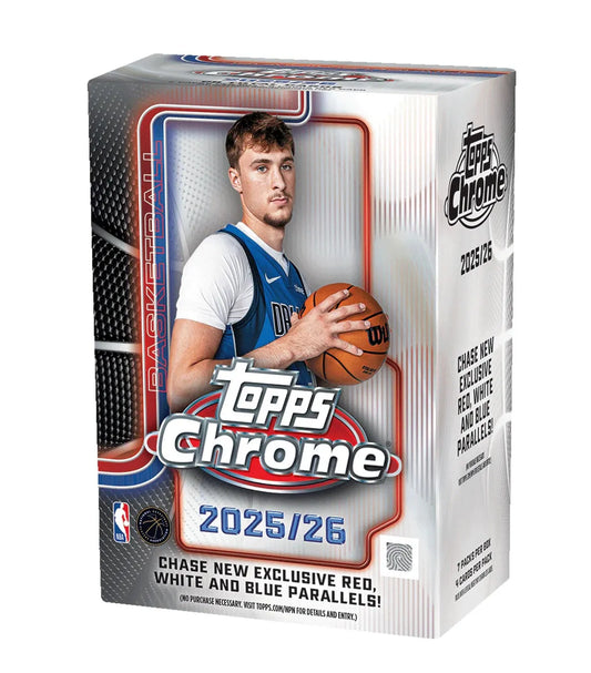Topps 2025 NBA Chrome Value Box